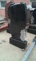 Памятник простой с розой